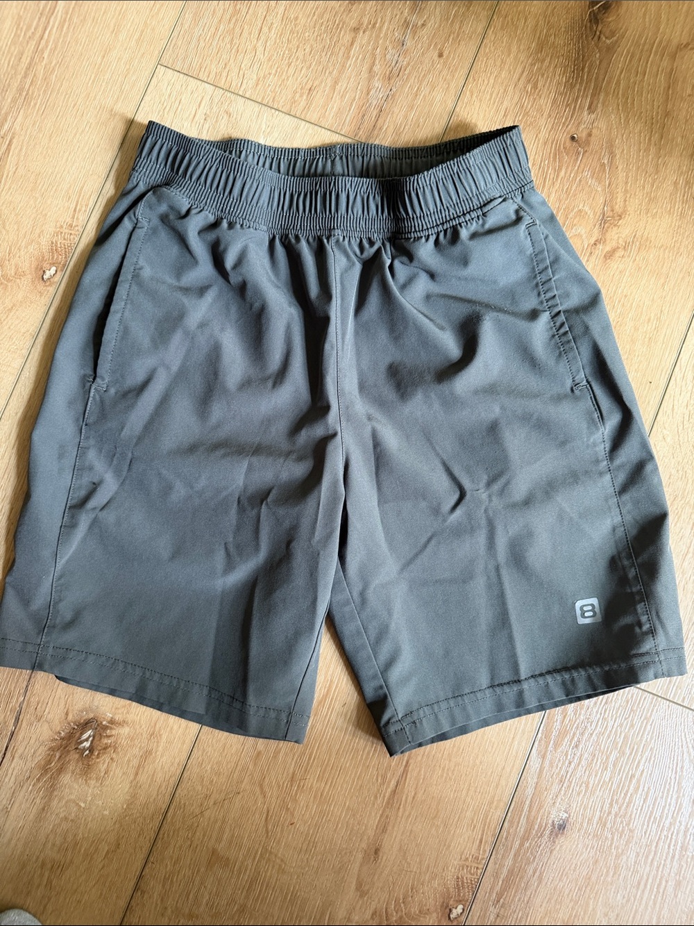 Layer 8 Boys Athletic Shorts - Gray
